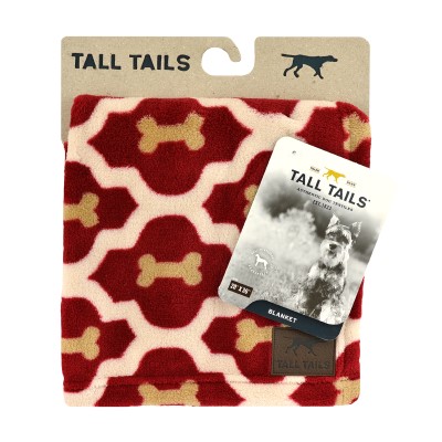 Comfort-Oriented Dog Gift Guide Tall Tails Dog Bed Blanket - Red Bone