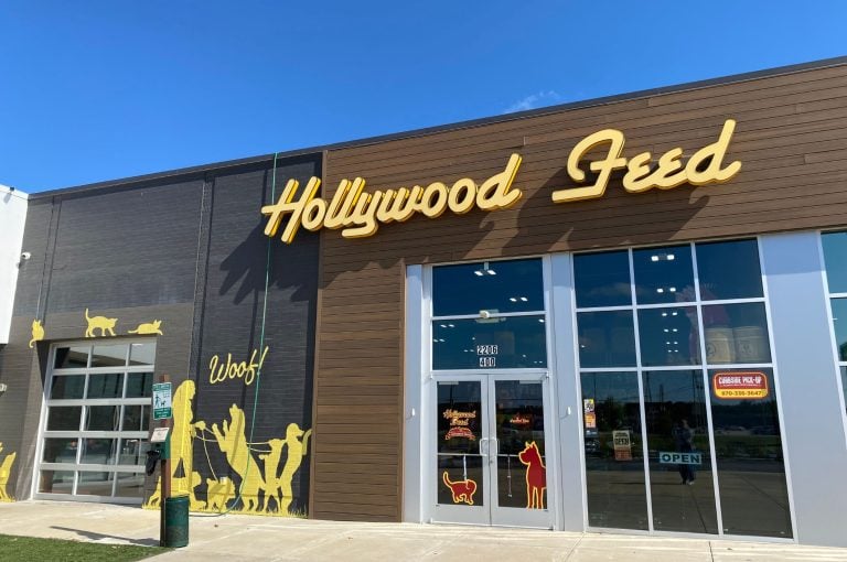 Hollywood Feed Jonesboro Opening Storefront