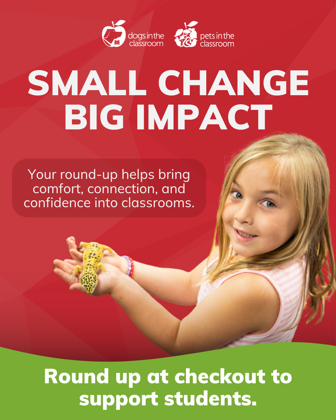 Read more about the article Small Change, Big Impact: Join Our Round Up for Classroom Pets
